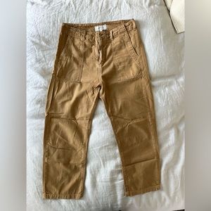 THE GREAT. camel carpenter pant. Size 26 fits true to size. Excellent condition.